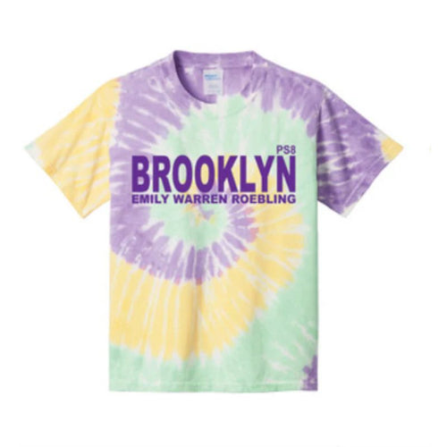 PS8 Mint Rainbow Tie-Dye Tee