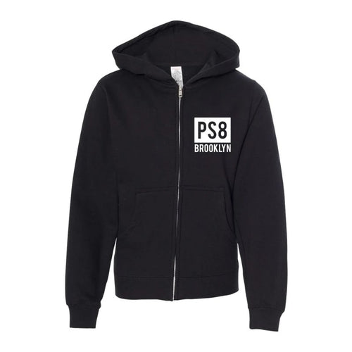 PS8 Knockout Black Zip Hoodie